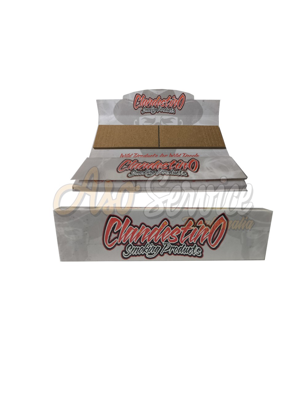 Papel King Size Slim Brown + Tips Boquillas- librito (Clandestino)
