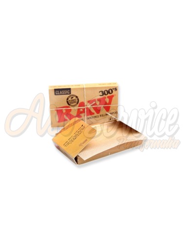 Papel 1 1/4 300 Papeles librito (Raw)