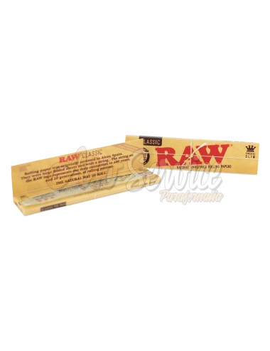 Papel King Size Slim librito (Raw)