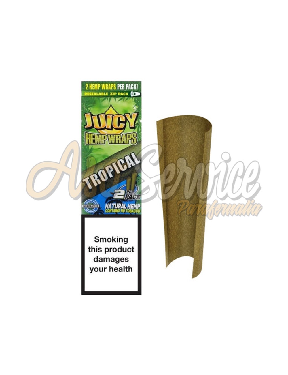 Papel Sabores (Juicy Hemp Wraps) Tropical (Piña) 2 blunts Papel Sabores (Juicy Hemp Wraps) Tropical (Piña) 2 blunts