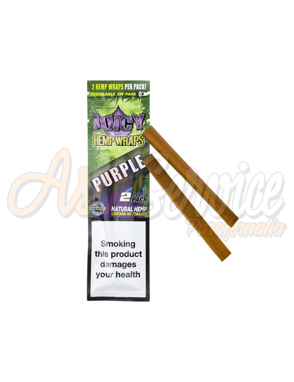 Papel Sabores (Juicy Hemp Wraps) Purple (Uva) 2 blunts