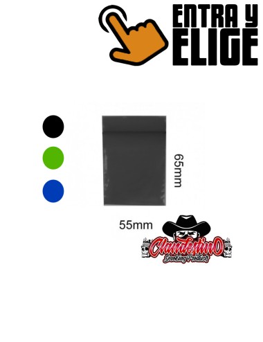 Bolsa Zip COLOR 55x65mm x 0,9mic (1.000uds) (Clandestino)
