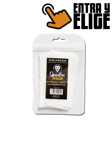 Bolsa Qnubu Rosin Press 11x11cm (Pack 10 Unds)