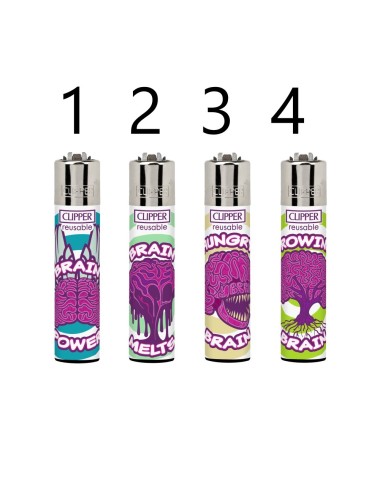 Mechero  BRAINS  unidad (Clipper)