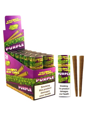 Cyclones Hemp Purple 2x12