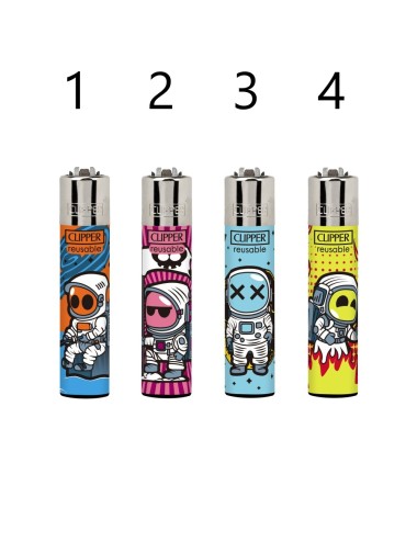Mechero FUNNY ASTRONAUTS   unidad (Clipper)