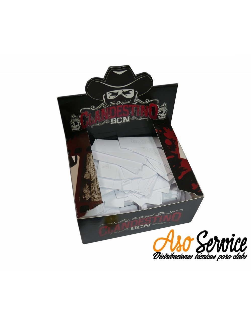 Filtros blancos Troquelados (Caja 1.000uds) (Clandestino)