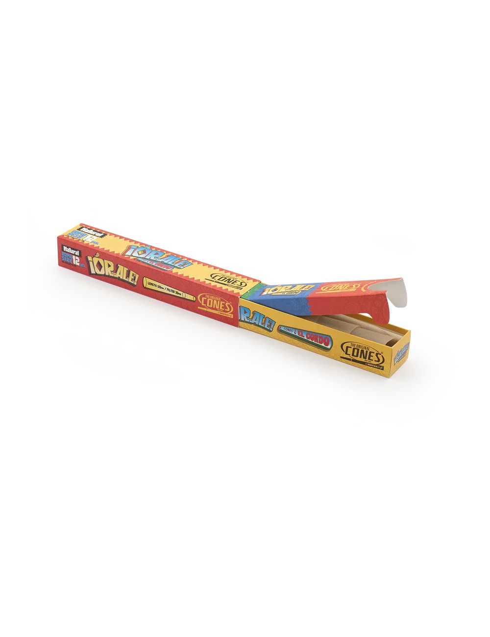 Natural Pre Rolled Cones® Brown Bomb Size Orale 12 pcs.