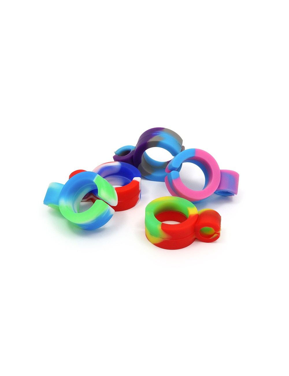 Anillo Gamer de silicona (Pack 10 unidades) multicolor Anillo Gamer de silicona (Pack 10 unidades) multicolor