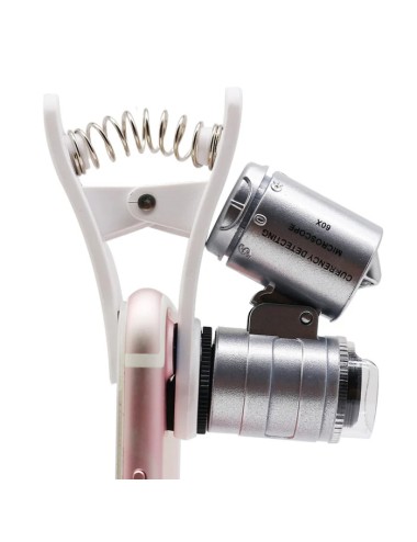 Microscopio LED con CLIP 60x