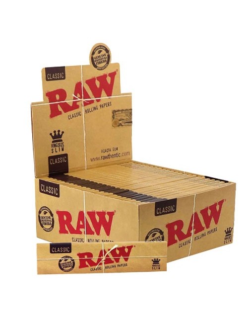 Papel King Size Slim (50uds) (Raw)