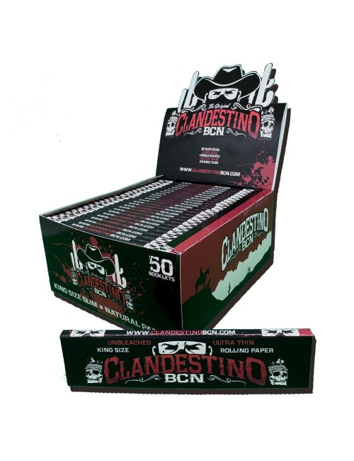 Papel King Size CLASSIC Brown(50uds) (Clandestino)