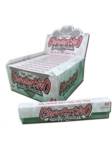 Papel King Size Slim Brown + Tips Boquillas (24uds) (Clandestino)