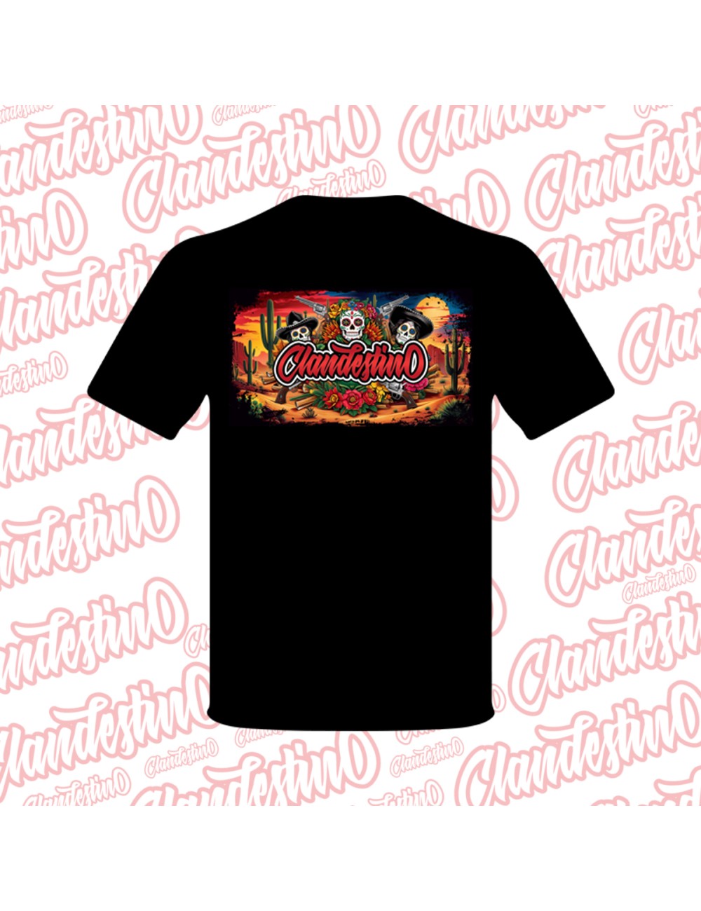 Camiseta Clandestino SPECIAL CATRINA EDITION 2025 Camiseta Clandestino SPECIAL CATRINA EDITION 2025
