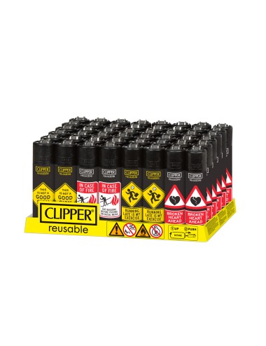 Mechero FUNNY SIGNS (48uds) (Clipper)