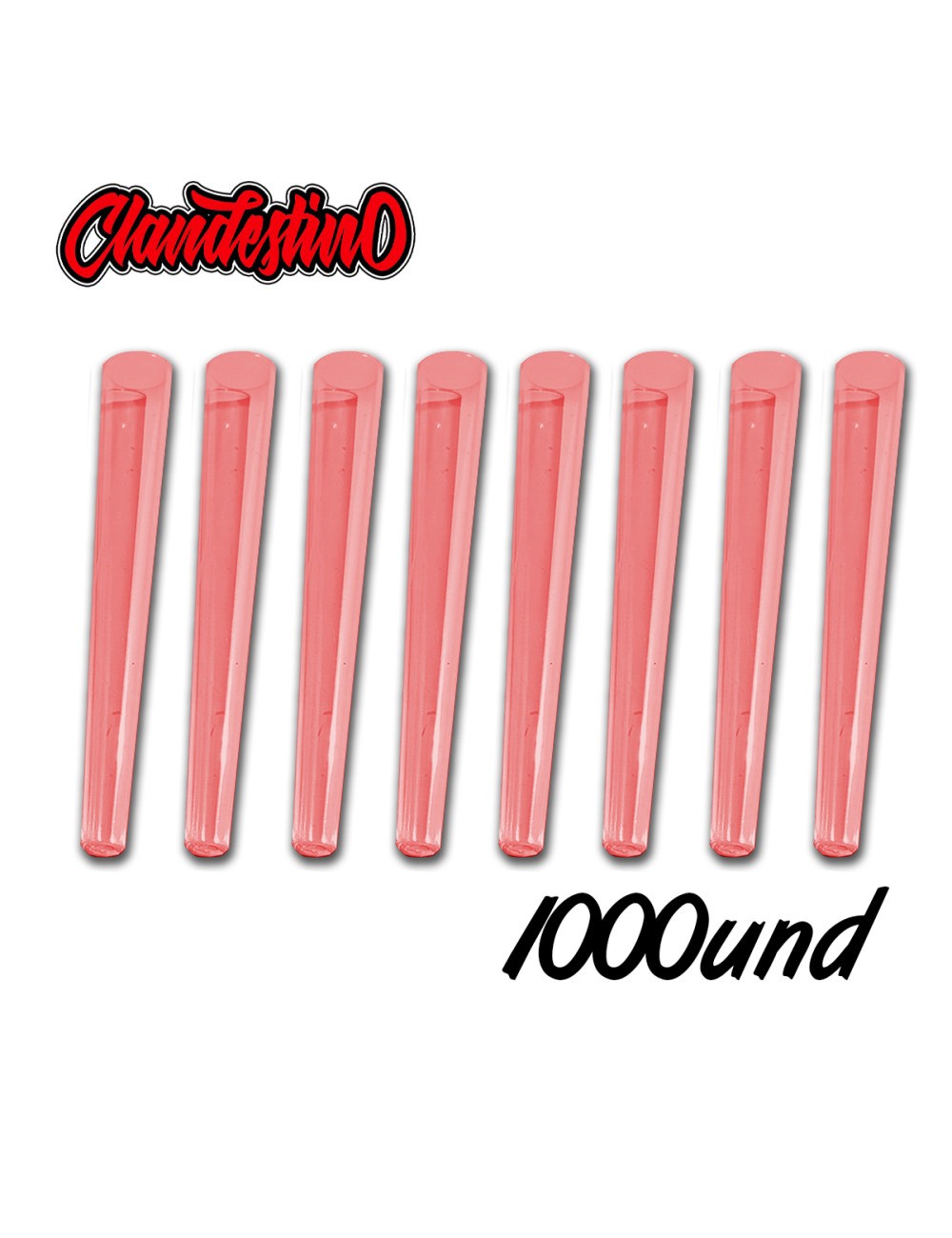 Fundas Conos color ROJO - SOLO TUBOS (1.000uds) (Clandestino) Fundas Conos color ROJO - SOLO TUBOS (1.000uds) (Clandestino)