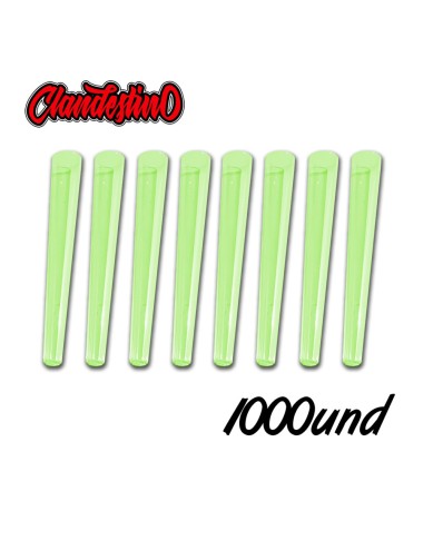 Fundas Conos color VERDE - SOLO TUBOS (1.000uds) (Clandestino)