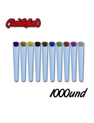 Fundas Conos AZULES  + Tapones (1.000uds) (Clandestino)